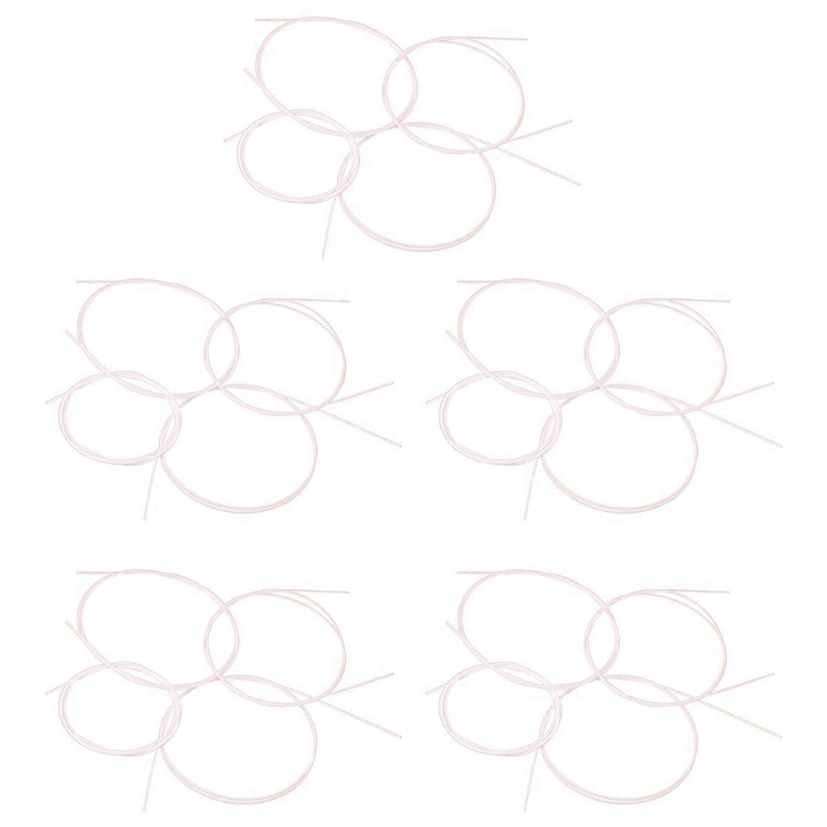 4pcs White Nylon Ukulele String Set