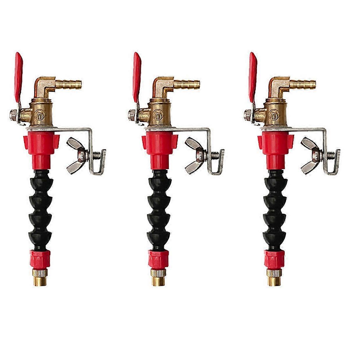 3X Dust Remover Water Sprayer System for Marble Brick Tile Cutting Machine Nozzle Coolant Misting An