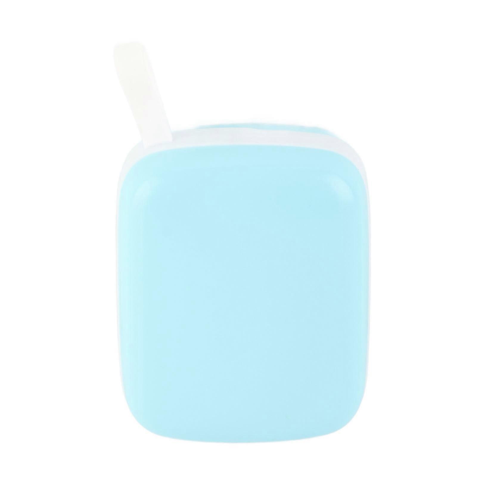 Portable Thermal Printer Bluetooth 200dpi Wireless Mini Pocket 8.5x3.5x10.5cm Blue