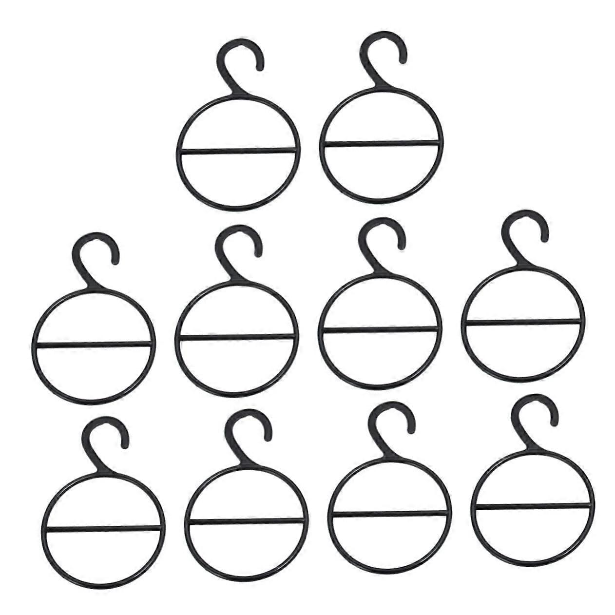 Women's Scarf Belt Circle Shape Clothes Hanger for Bathrobe and Accessory Organizing, Durable Fabric, Multi-Color Options