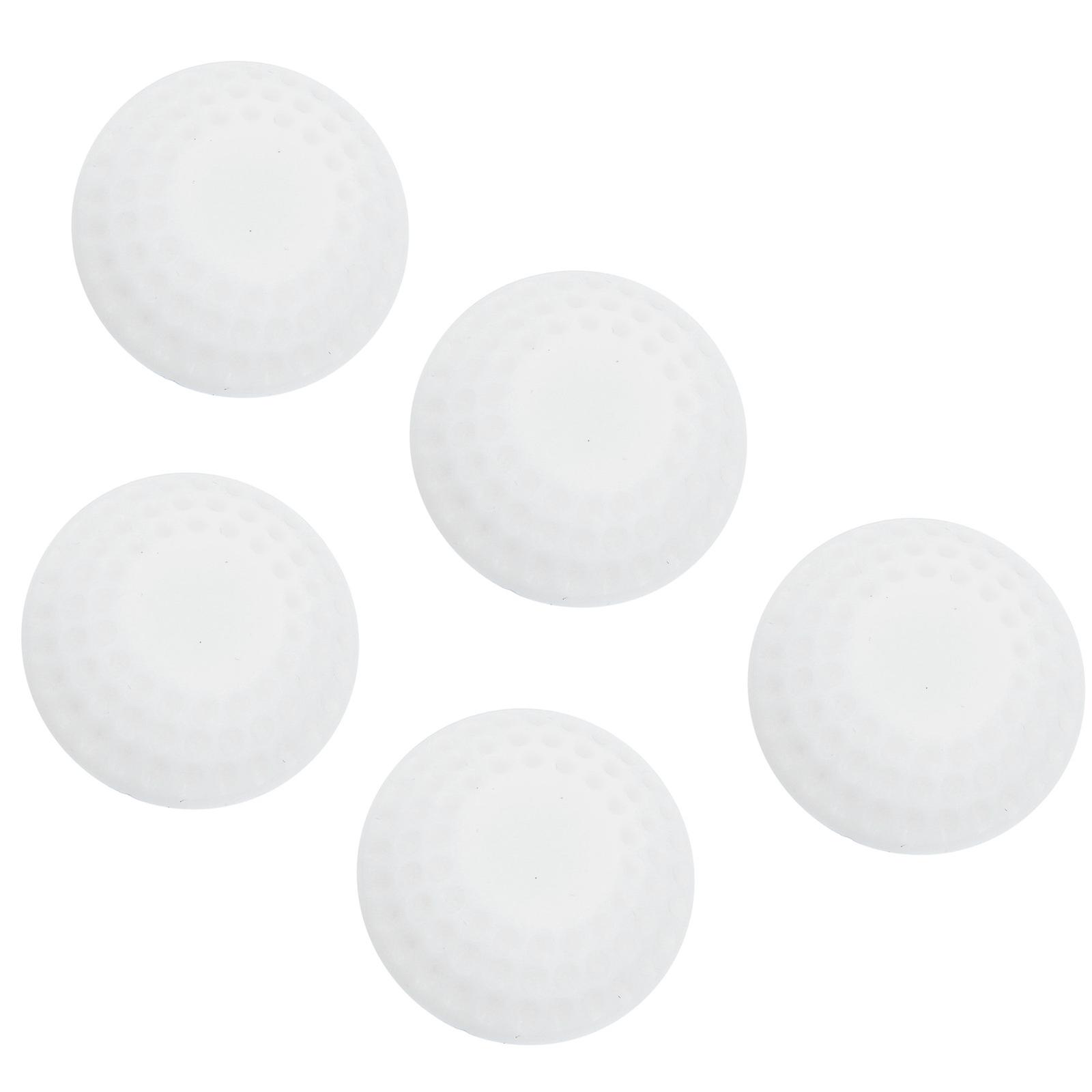 White Self-adhesive Door Stopper Wall Protector for Home Use Resin Bumper Guard Set of 5