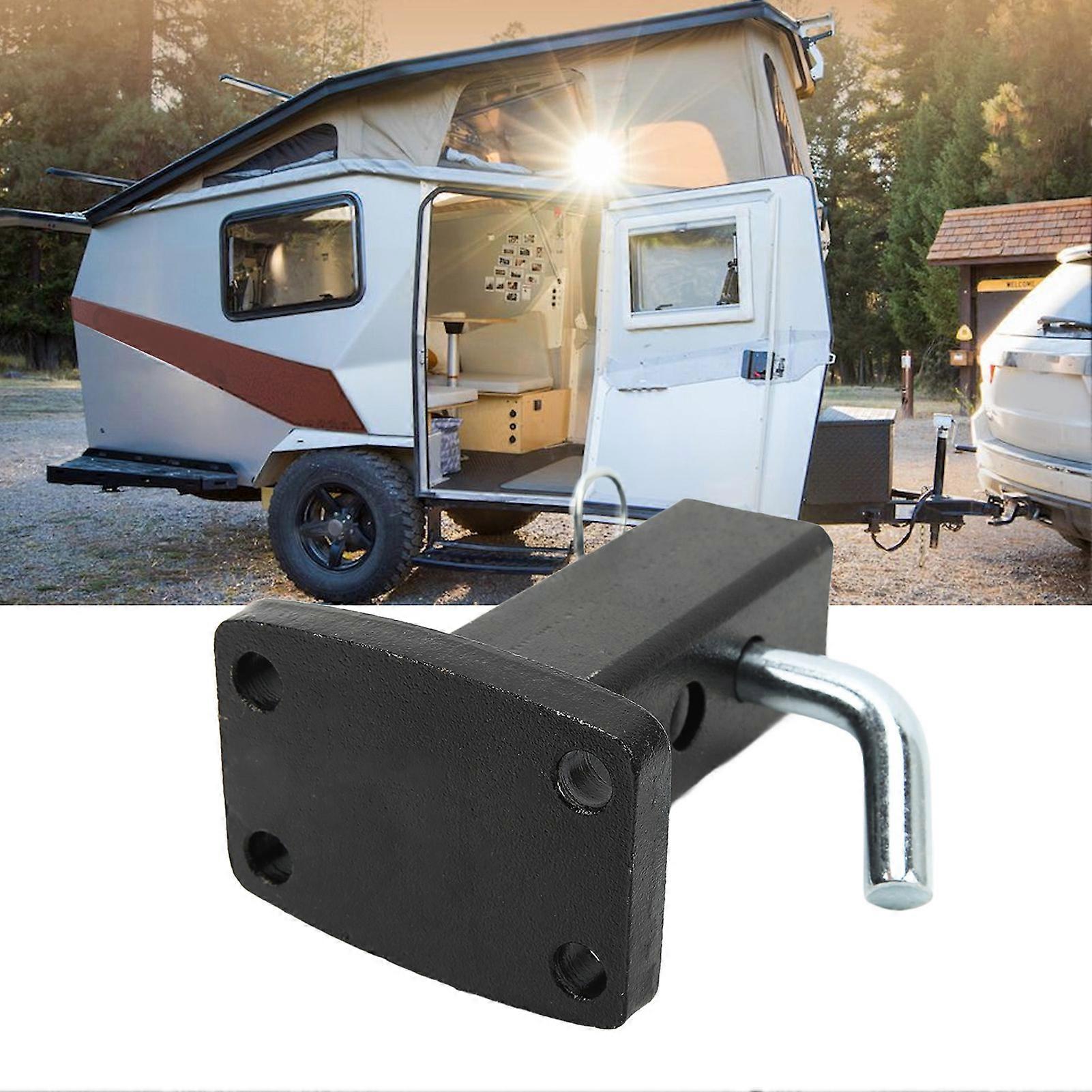 Trailer Receiver Tube Rust Proof Strong Strength Sprayed Plastic Surface Stable Connection for Camping RV 