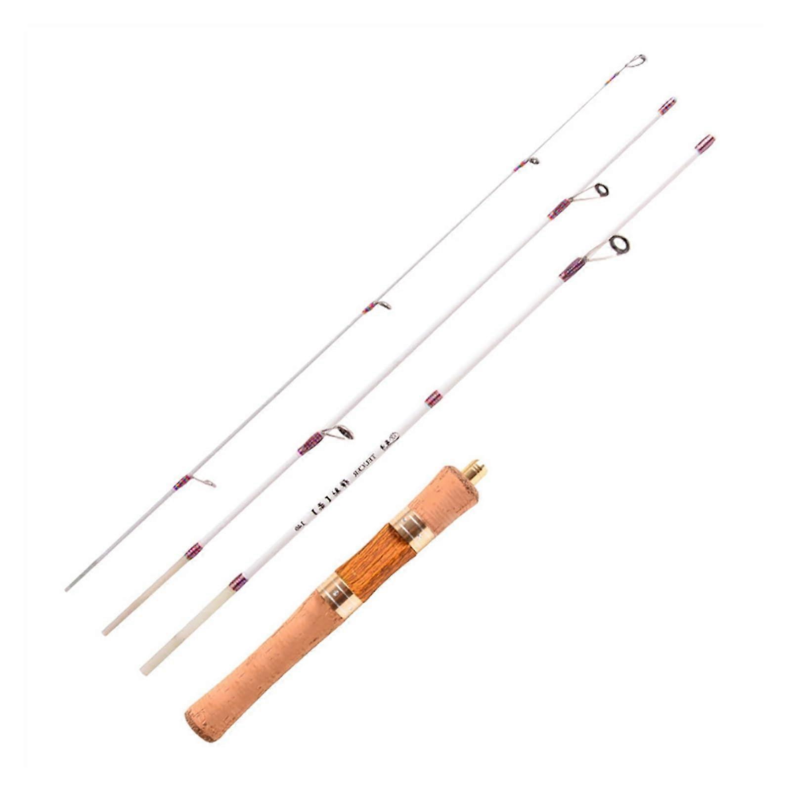 Fishing Rod Telescopic, Mini, Rotatable, Portable, UltraLight, Feeder (Color: Straight Shank)