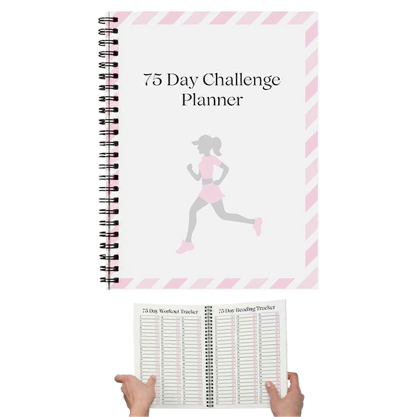 Planning Notebook | 75-Day Planner | Portable Multi-Functional Organizer for Goals, Habits, School, Travel, Work