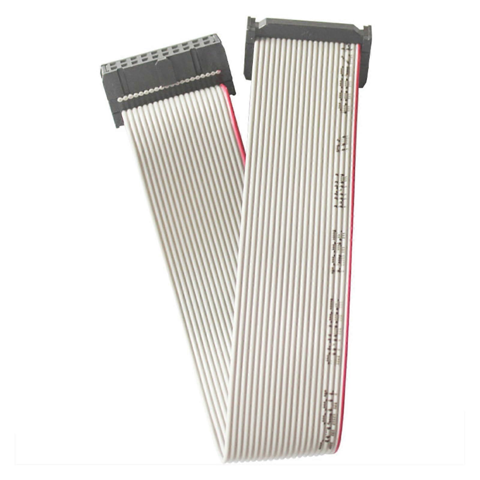 Professional 20Pin JTAG Cable Grey Flat Ribbon Data Cable for Debugging and Programming with Improved Durability