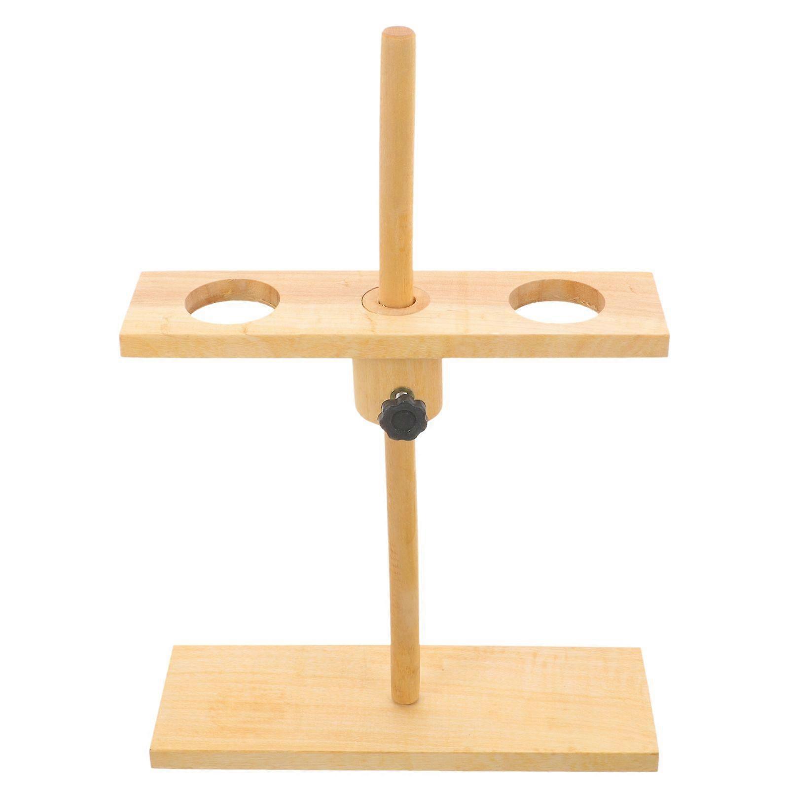 Funnel Stand 2-hole Funnel Holder Adjustable Height Funnel Rack Laboratory Experiment Tool
