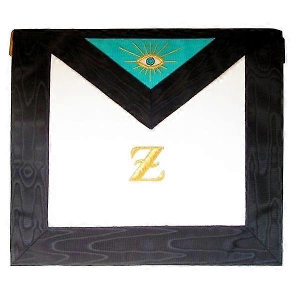 Masonic Scottish Rite Leather Masonic Apron - 4th Degree - Aasr