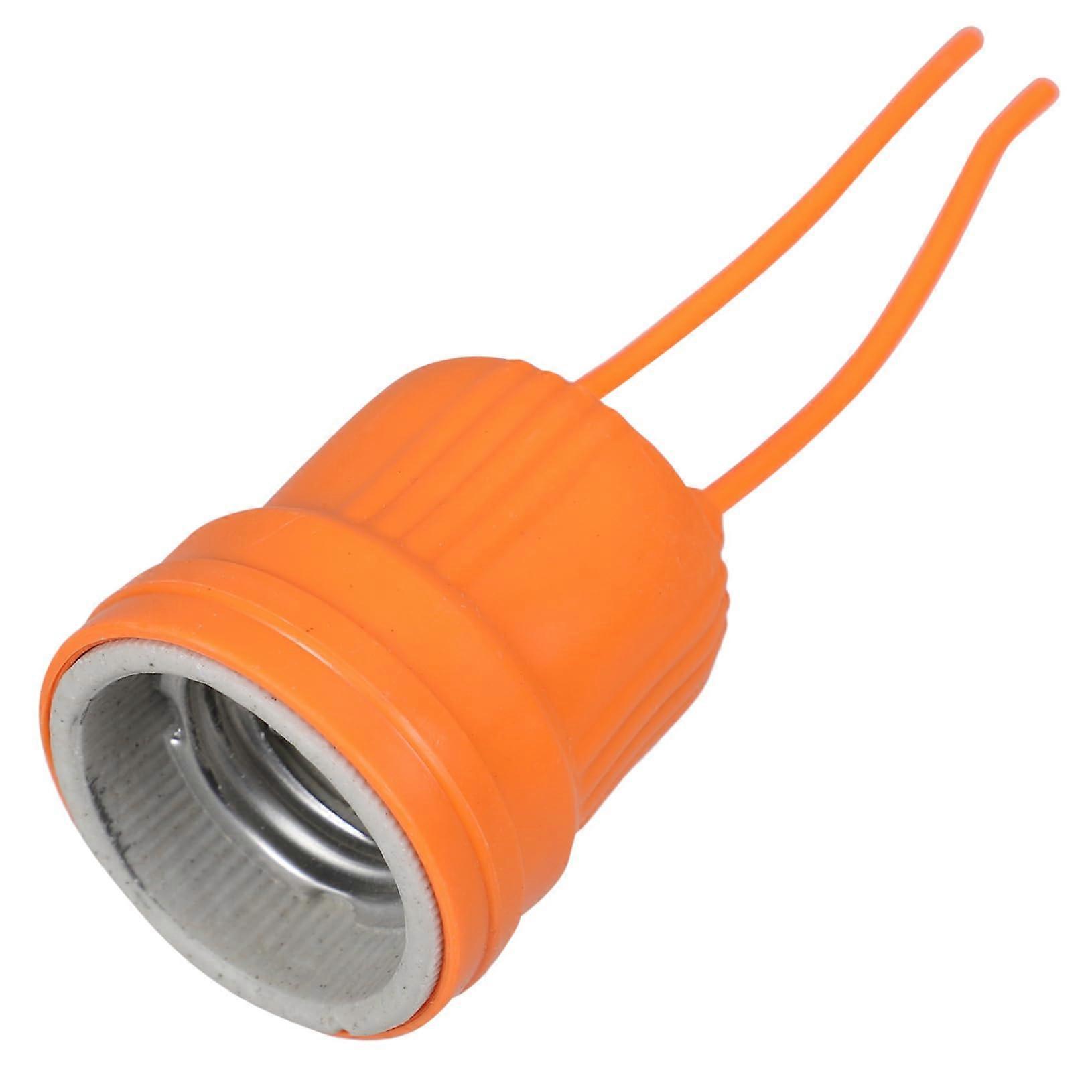 Waterproof Ceramic Lamp Holder for Reptiles Temperature Resistant Versatile for Home and Outdoor Use for Heat and Infrared Lamps