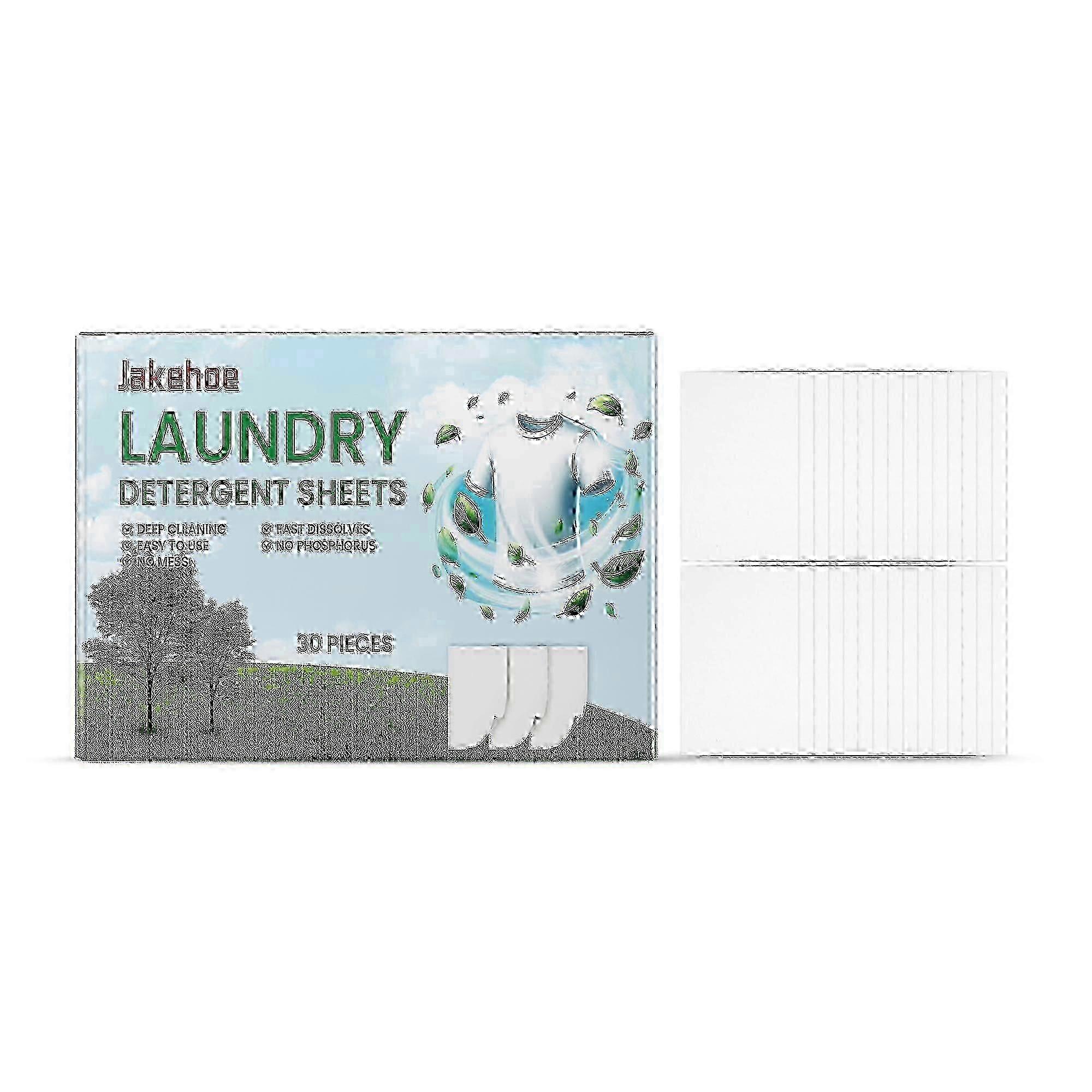 Vasketabletter til rengøring af vasketøj og pletfjernelse Praktisk hjemmeplejestof langtidsholdbare duftvasketabletter