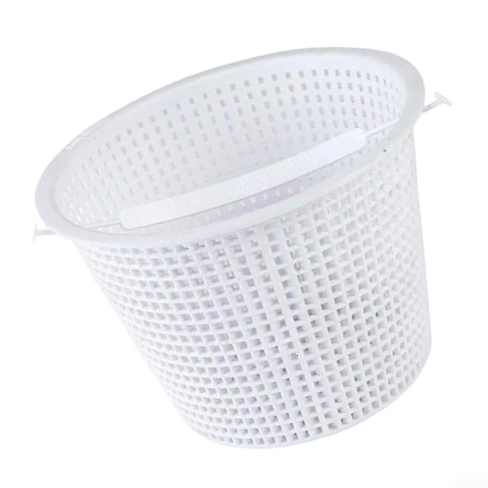 Robust 20.3 cm Pool Skimmer Basket with Weight Block, Pool Leaf Skimmer Basket, Replacement Parts for SP1070