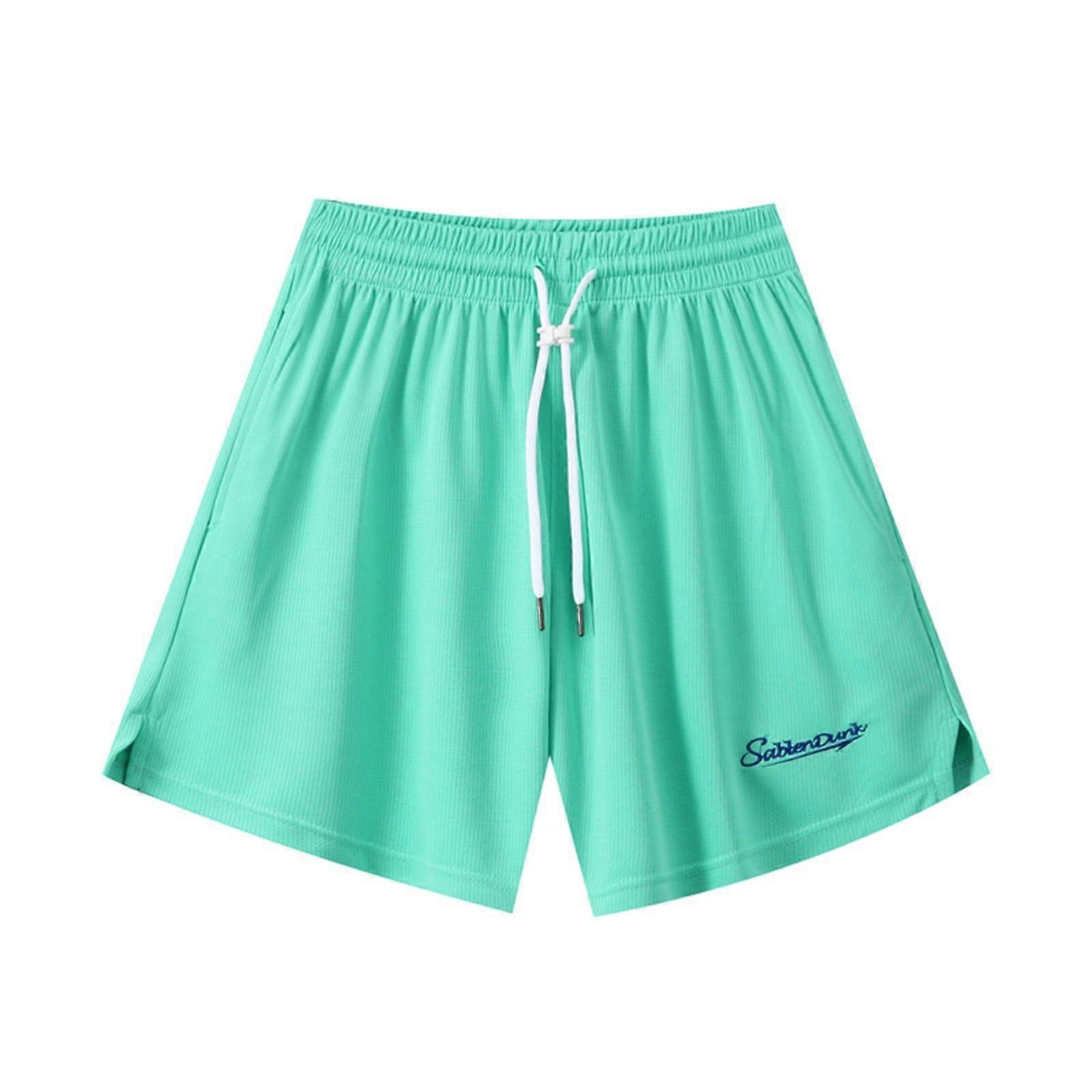 Men's Comfortable Summer Shorts Soft Lightweight Casual Sports Shorts Elastic Waist Vintage Classic Outdoor Pants with Pockets