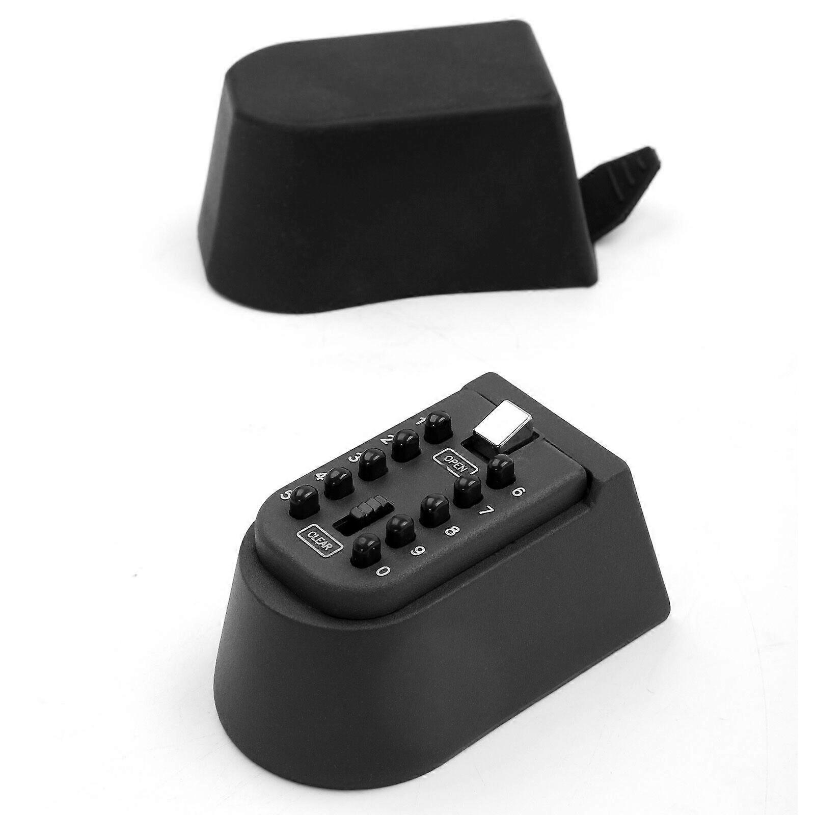 Outdoor Waterproof Key Lock Box Wall Mount (Black English Version) 30pcs/Box