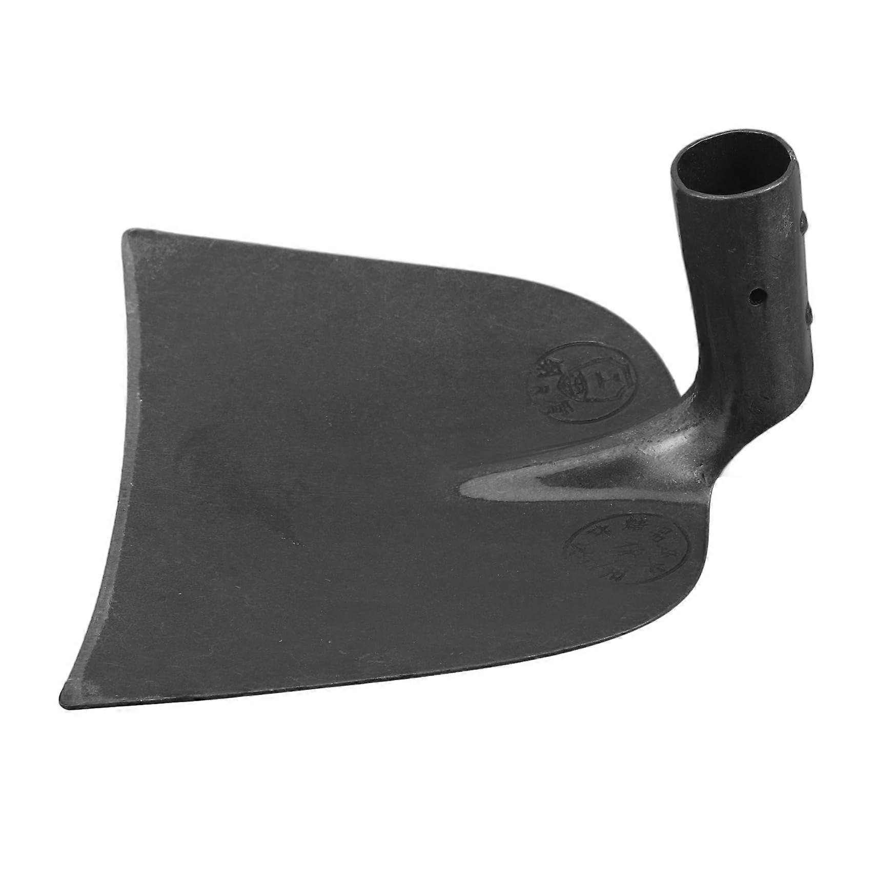 quality manganese steel hoe for agriculture, durable reinforced design, garden tools for plowing and weeding, medium size 24.5x20x20cm.
