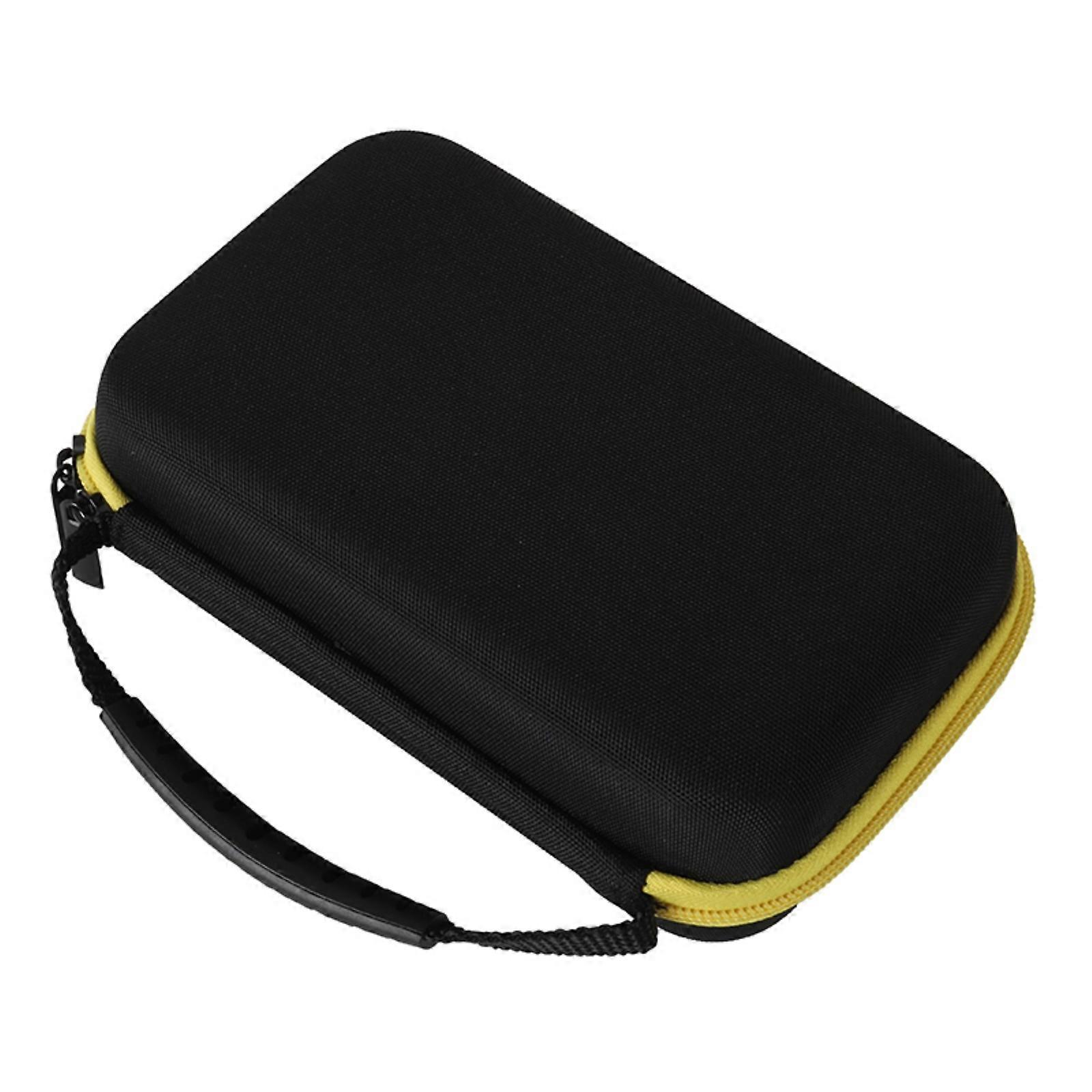 Travel Friendly Organizers Case Storage Box For Educational Toys Puzzle Game Featuring Mesh Pockets And Zippered Closure  Yellow