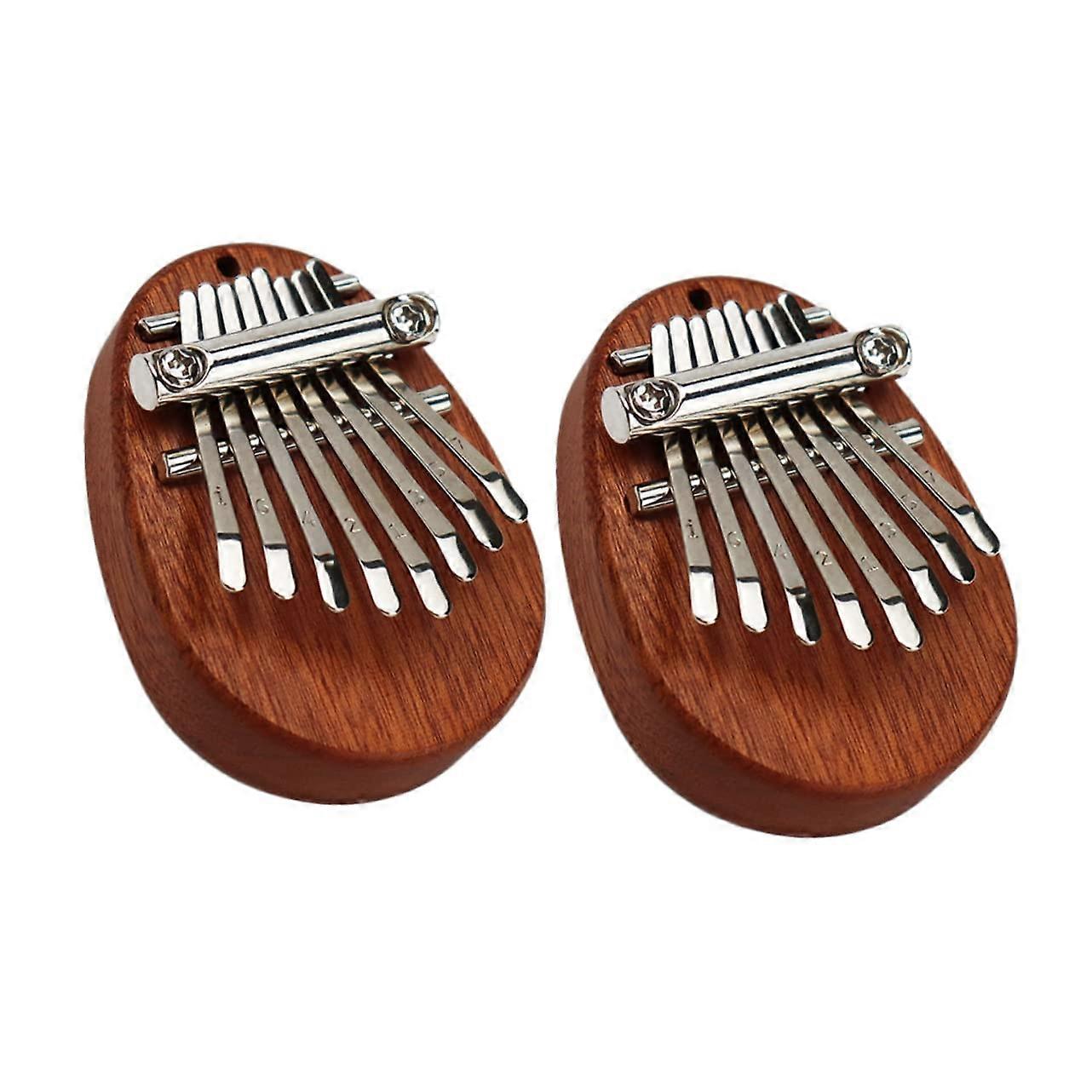 适合初学者的悬挂式拇指钢琴卡林巴琴，迷你设计，钢键音色，易于演奏