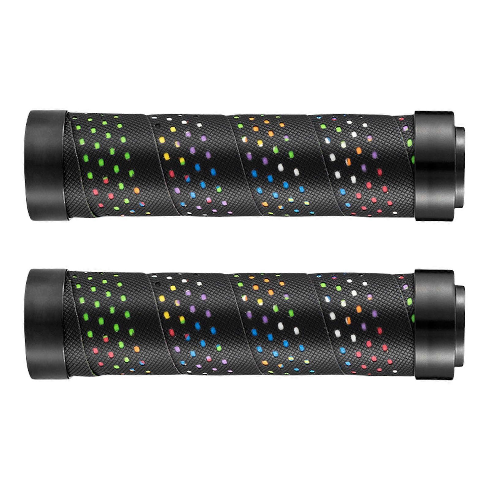 Twosided locks, mountain bikes, handlebar grips, nonslip, comfortable bicycle grips Ref: 7055