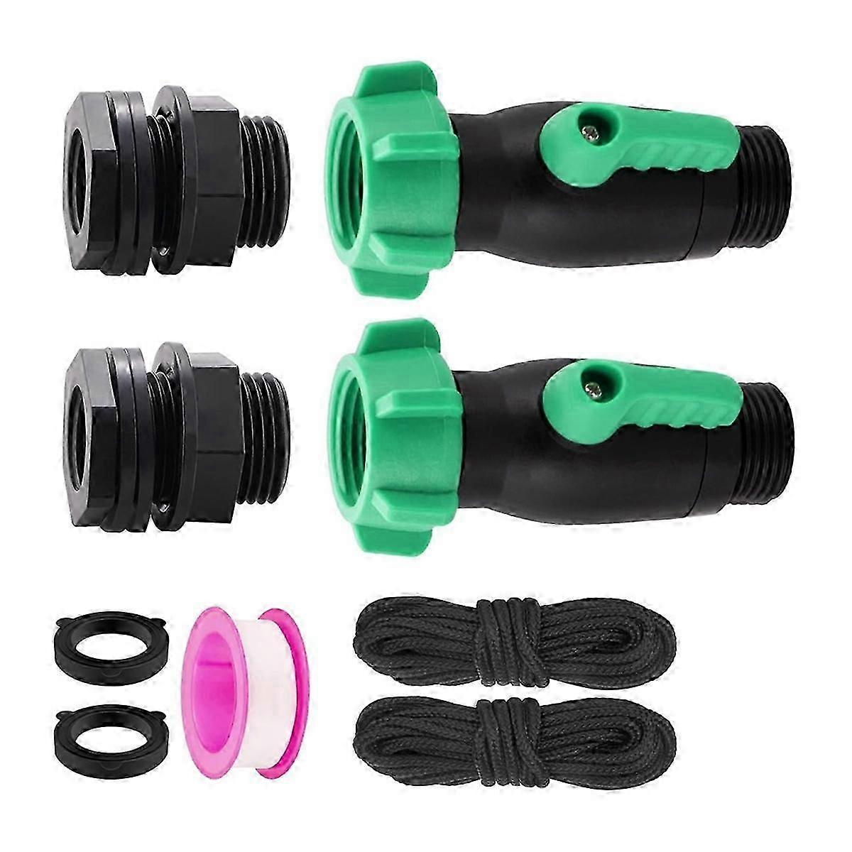Rain Spigot Kit 2 Pack 180 Degree 3/4inch