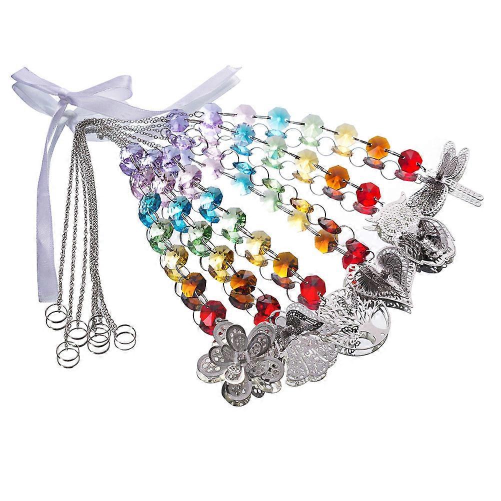 Dragonfly Hanging Ornament Octagonal 14mm Ideal For Windows And Curtains Stunning Crystal Decoration 1Pc