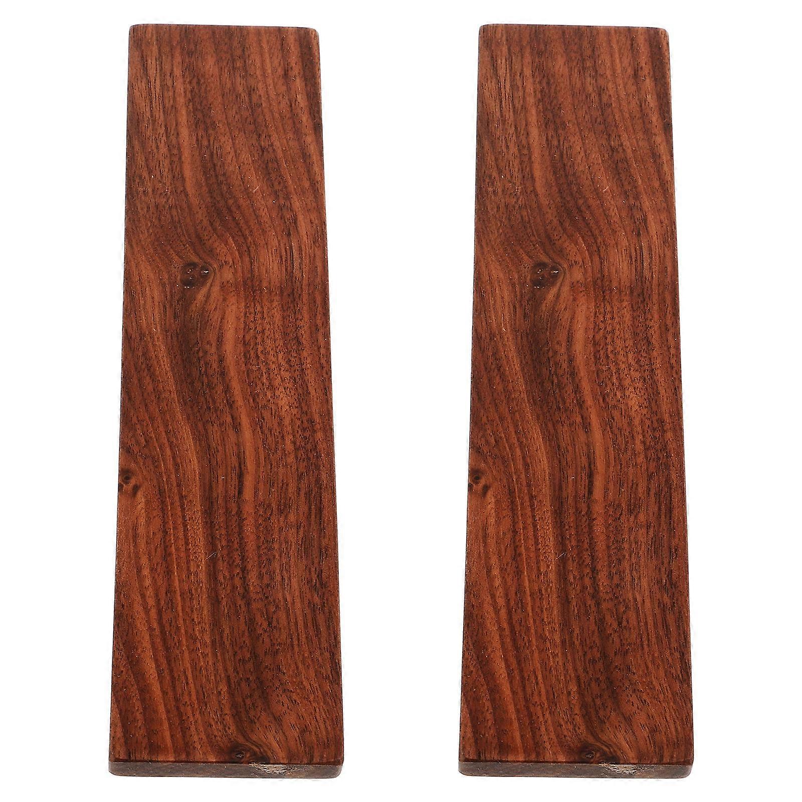 2pcs Unfinished Walnut Wood Blocks for Crafting, Whittling & DIY Projects – Durable & Safe for Beginners & Professionals