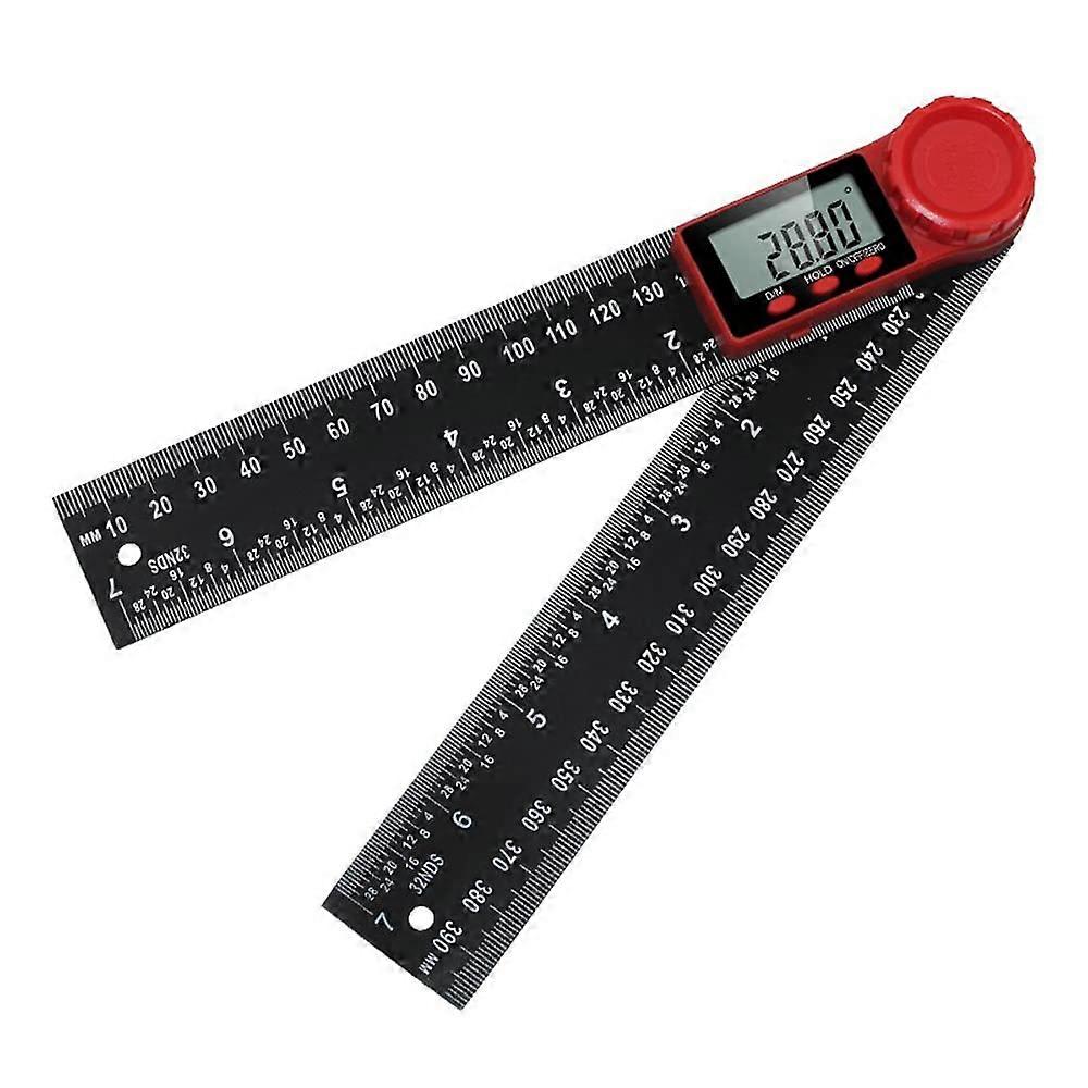 Digital Angle Finder 0-360 Degrees, 200 mm LCD Protractor Bevel Ruler for DIY Carpenter Decoration and Planning