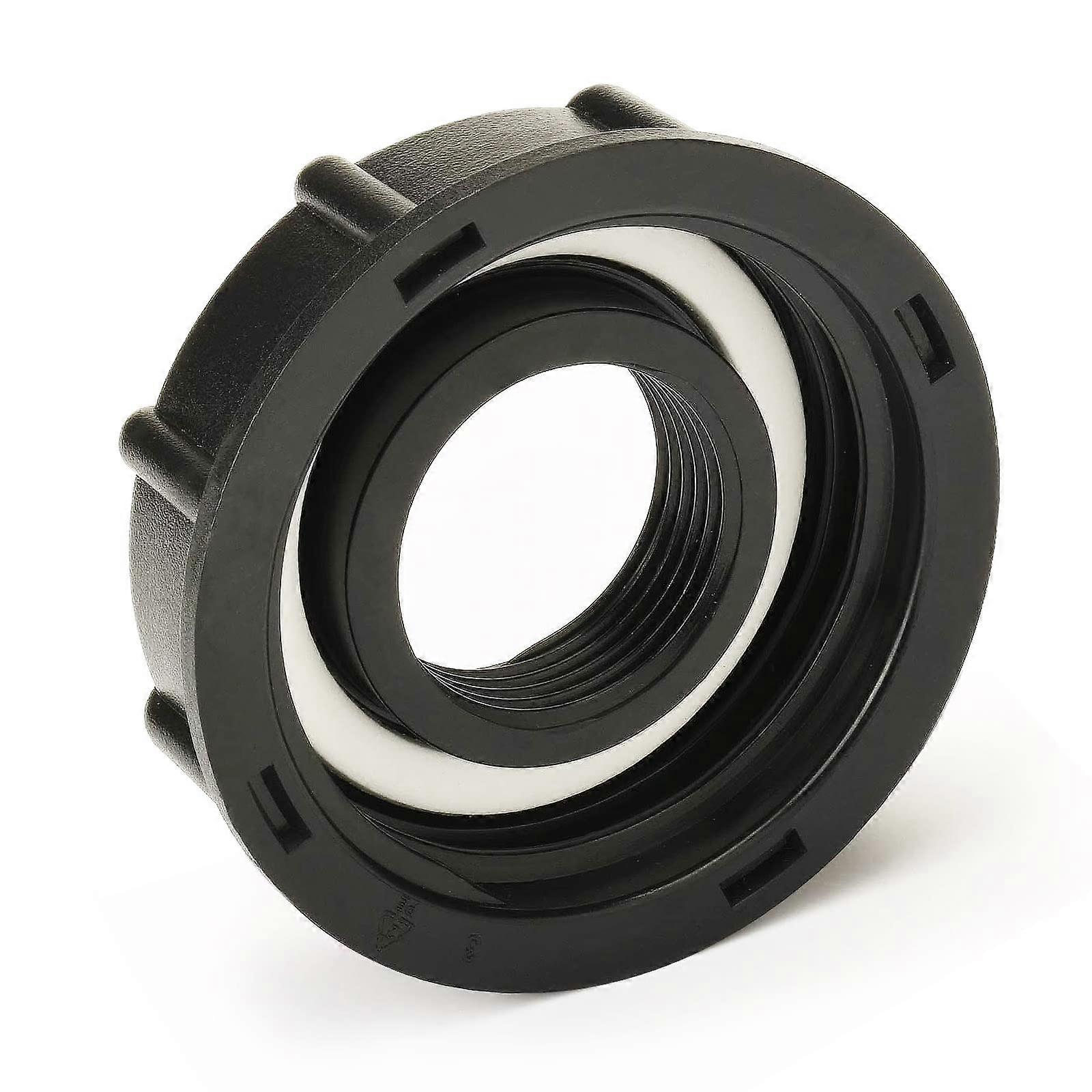 IBC Adapter IBC Tank Accessories 3/4 Inch Internal Thread S60 x 6 IBC Container Accessories Adapter Cover Lid Plastic 3/4 Inch