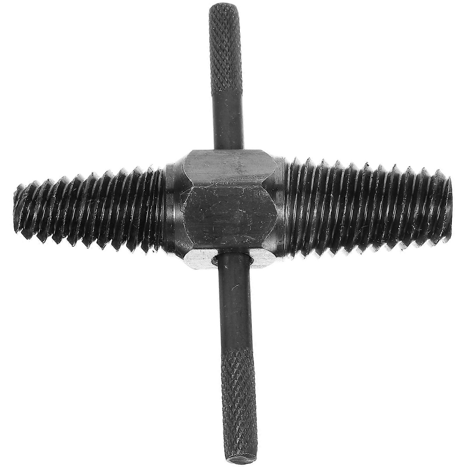 Black Metal Screw Extractor with Precise Thread for Crafts Use and Broken Screw Removal 1 Set