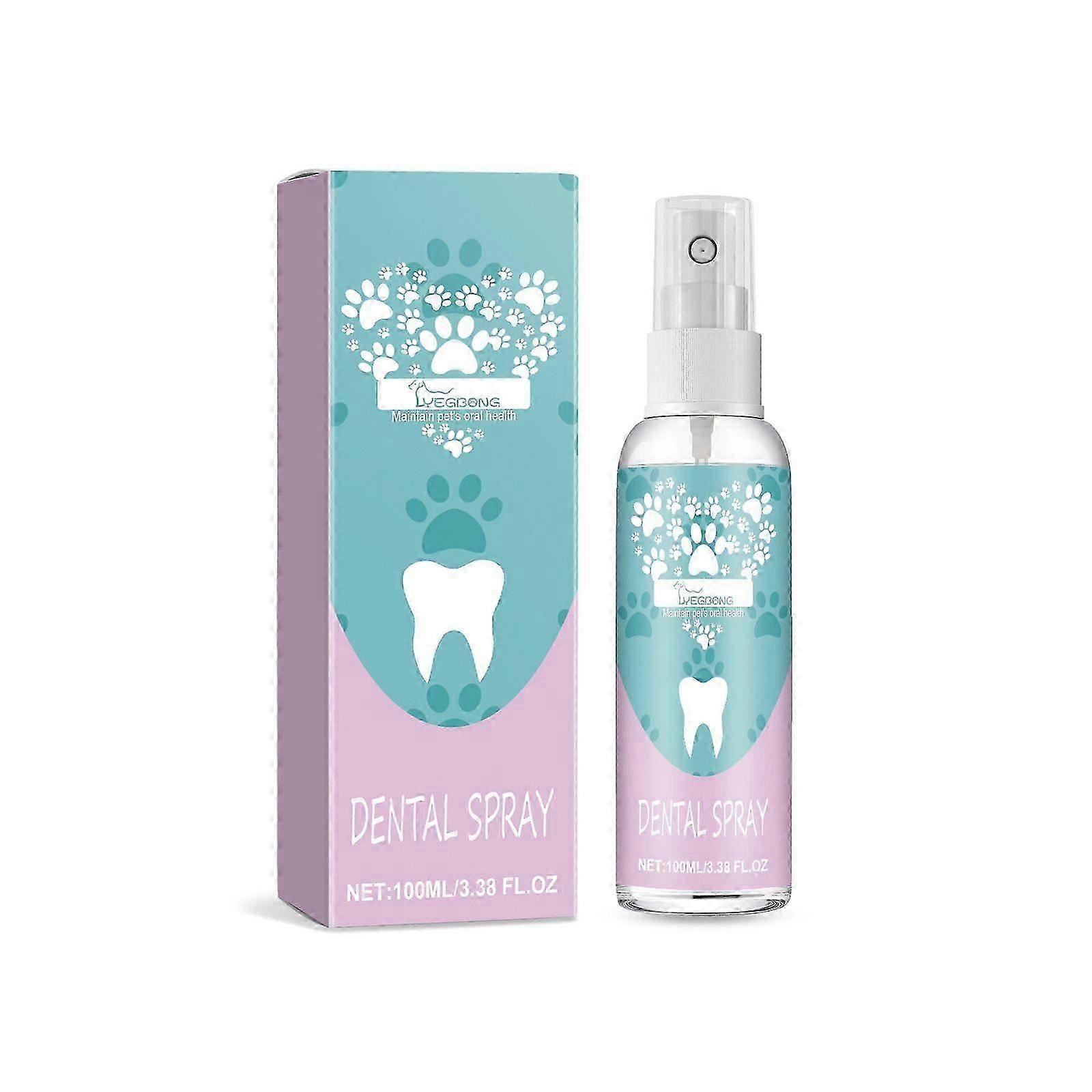 Pet Oral Care Spray για φρέσκια αναπνοή και αφαίρεση πλάκας