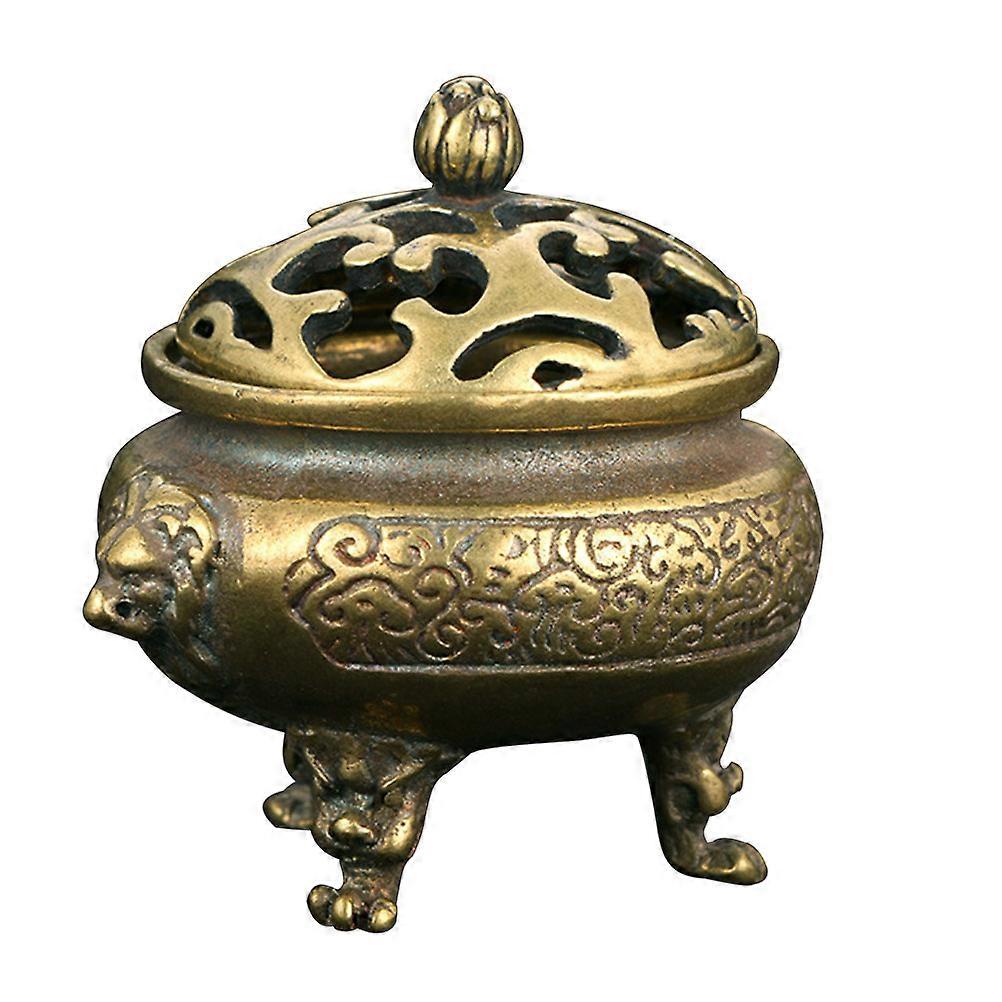 Practical Incense Burner, Brass Material for Relaxation and Meditation