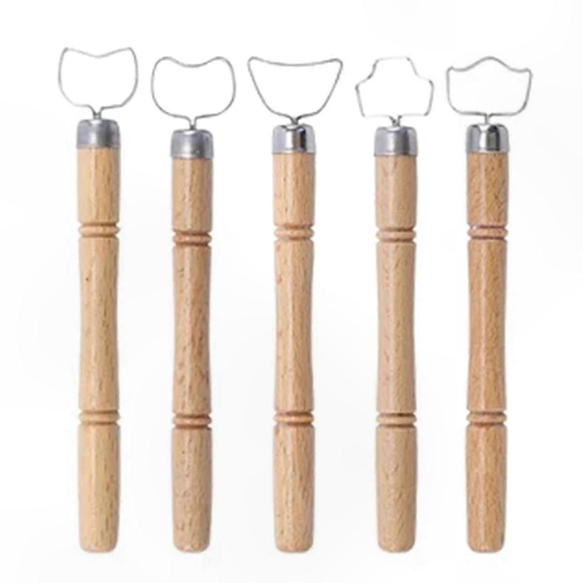 Ceramic Handle Shaping Tools for Teacups and Mugs, DIY Carving Scrapers for Pottery Projects