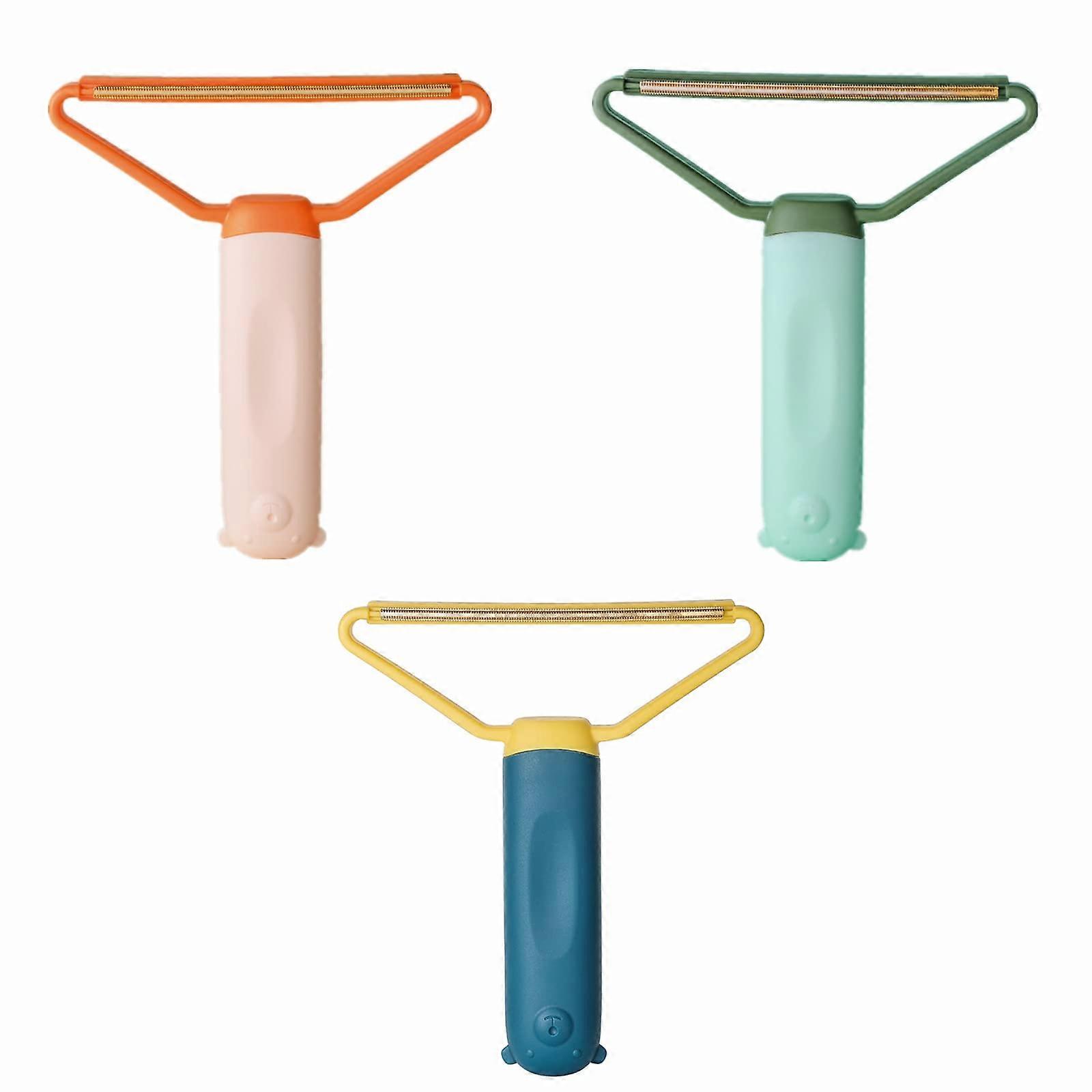 Pet Hair Remover Pack of 3, Reusable Double-Sided Lint Rake for Clothing, Carpet, and Fabric, Ideal for Pet Hair Removal