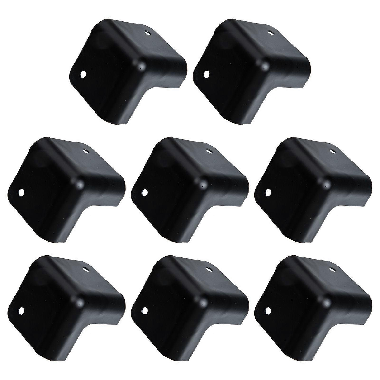 Square Speaker Corner Protectors 1 Set Strong Anti-Collision Accessories For Protecting Speakers Black Design 4.5X4.5Cm