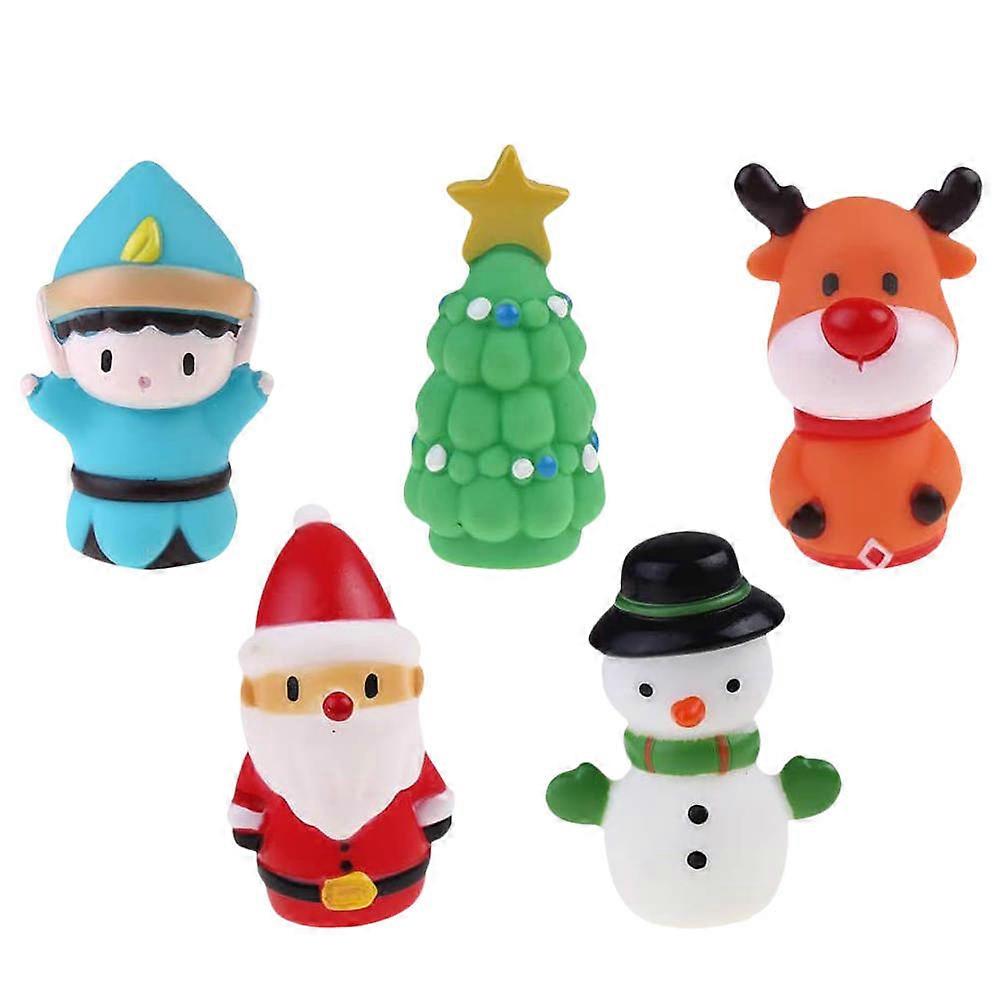 5 Animal Finger Puppets Set Comfortable Vinyl Covers for Creative Play, Imaginative Storytelling & Interactive Storytime