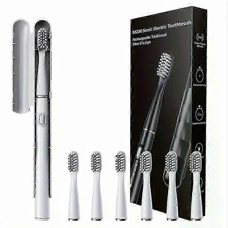 Electric Toothbrush Portable USB Rechargeable Automatic Electric Toothbrush with