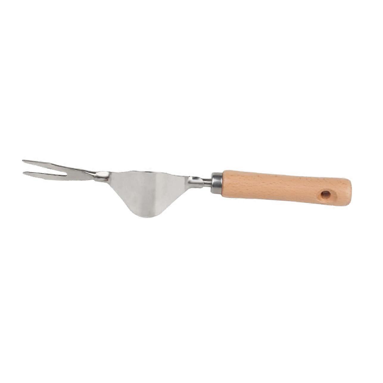 2 pieces weed puller manual garden tool for effective root removal for transplanting and durability