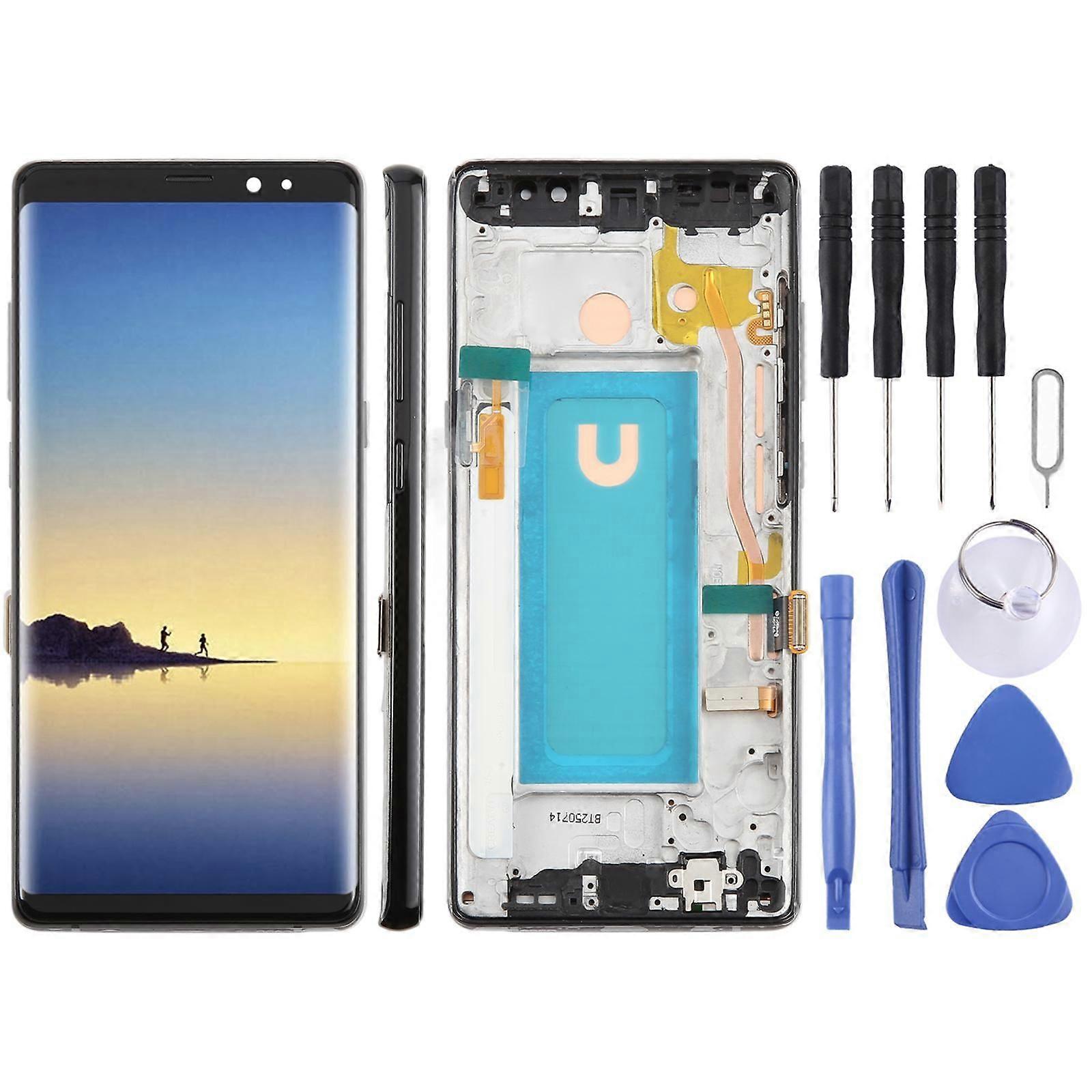 For Galaxy Note 8 SM-N950F 6.25 inch TFT LCD with Frame