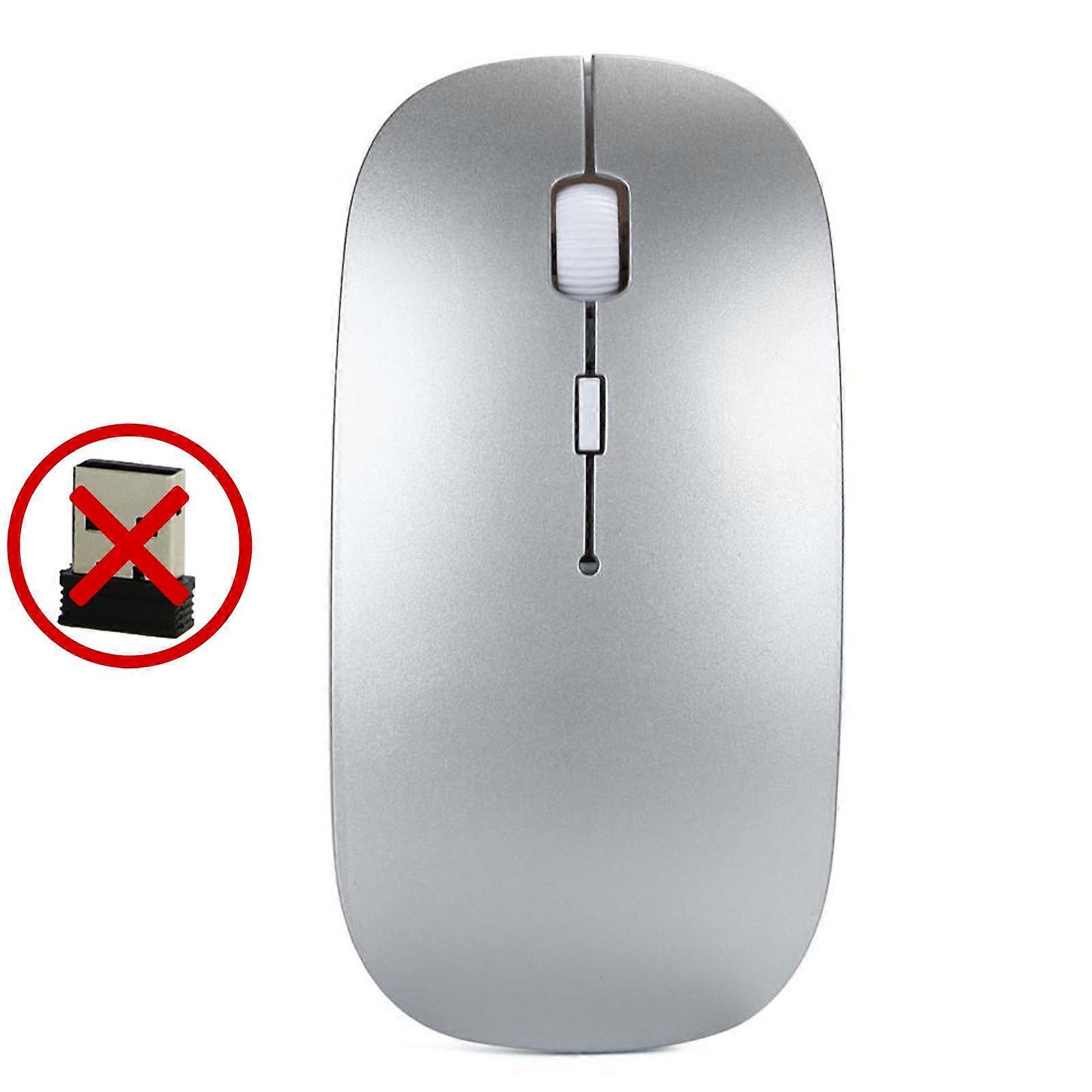 Ultra-Thin Bluetooth Mouse Ergonomic Portable Wireless Quiet Click for Travel Laptop