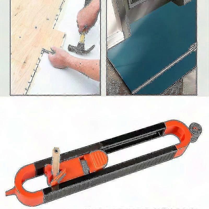 Precise Contour Gauge with Lock for Woodworking, Edge & Corner Measuring Tool