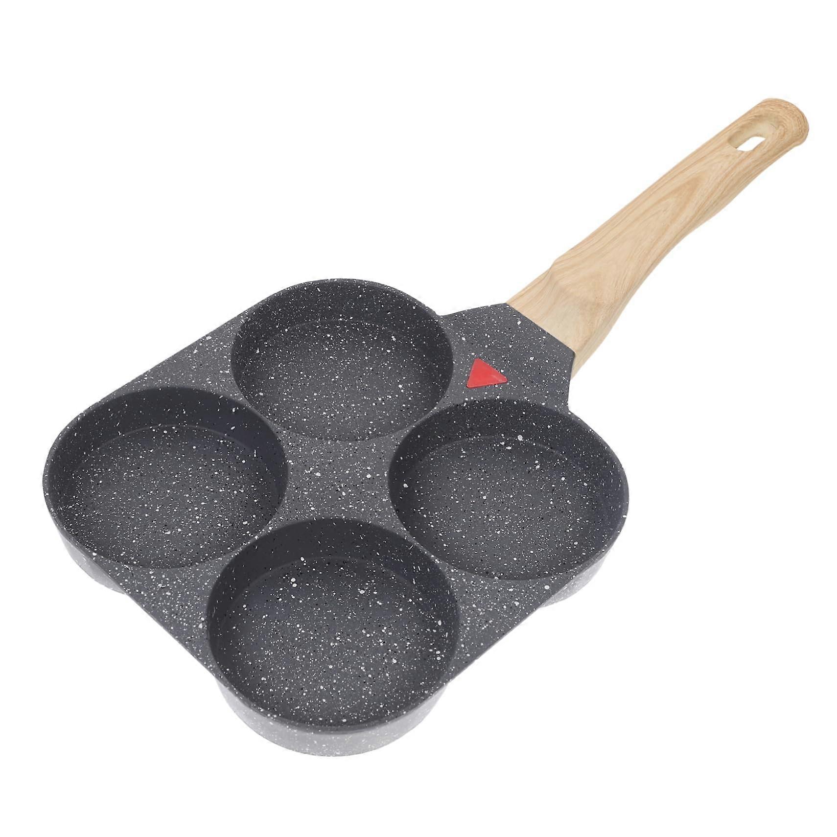 Non Stick Egg Frying Pan Mini Omelette Cooker with Heat Resistant Handle for Pancakes and Eggs, Lightweight Kitchen Tool