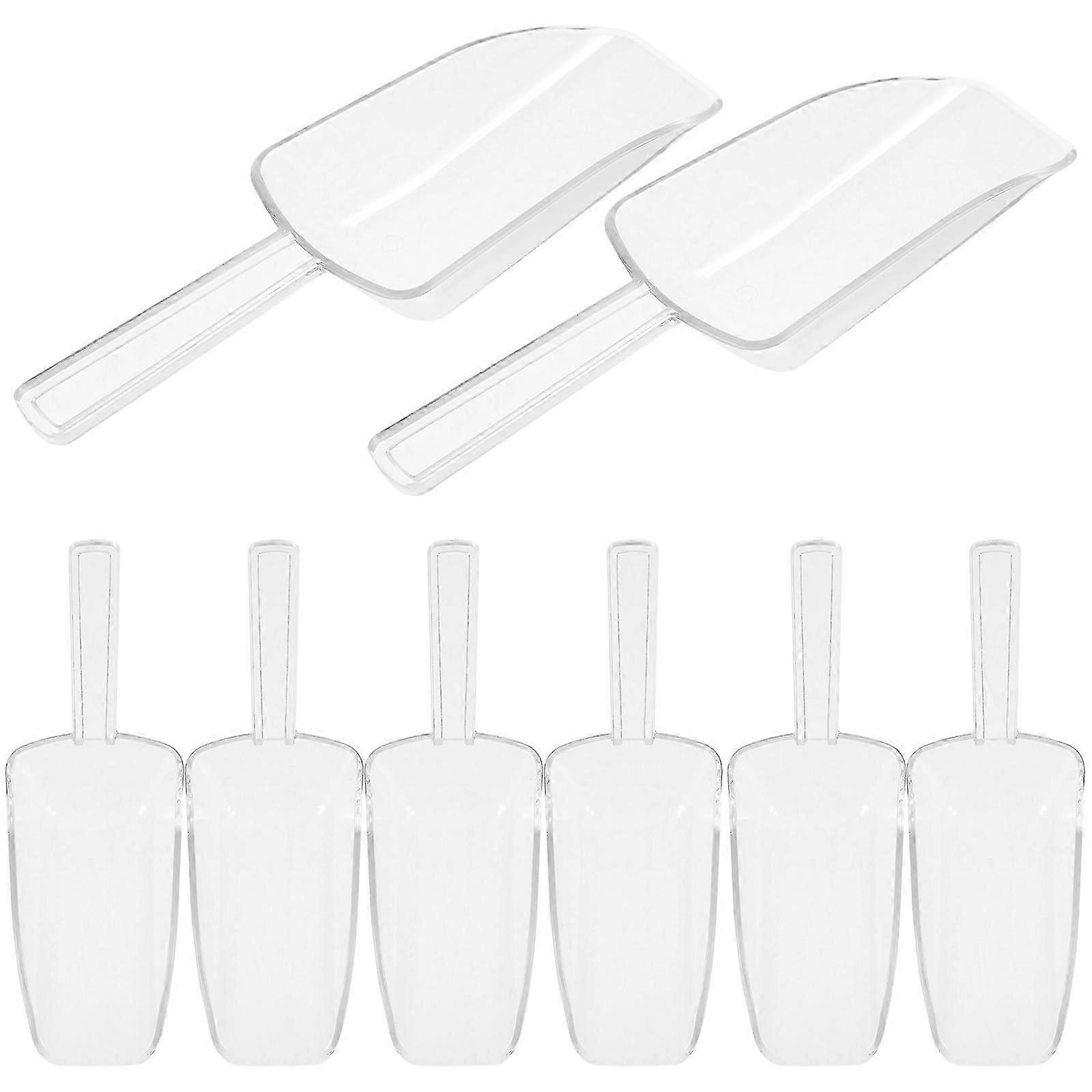 8 τμχ κουτάλι δημητριακών Ice Scoop Mini Scoops Candy Food Scooper Popcorn Scoops