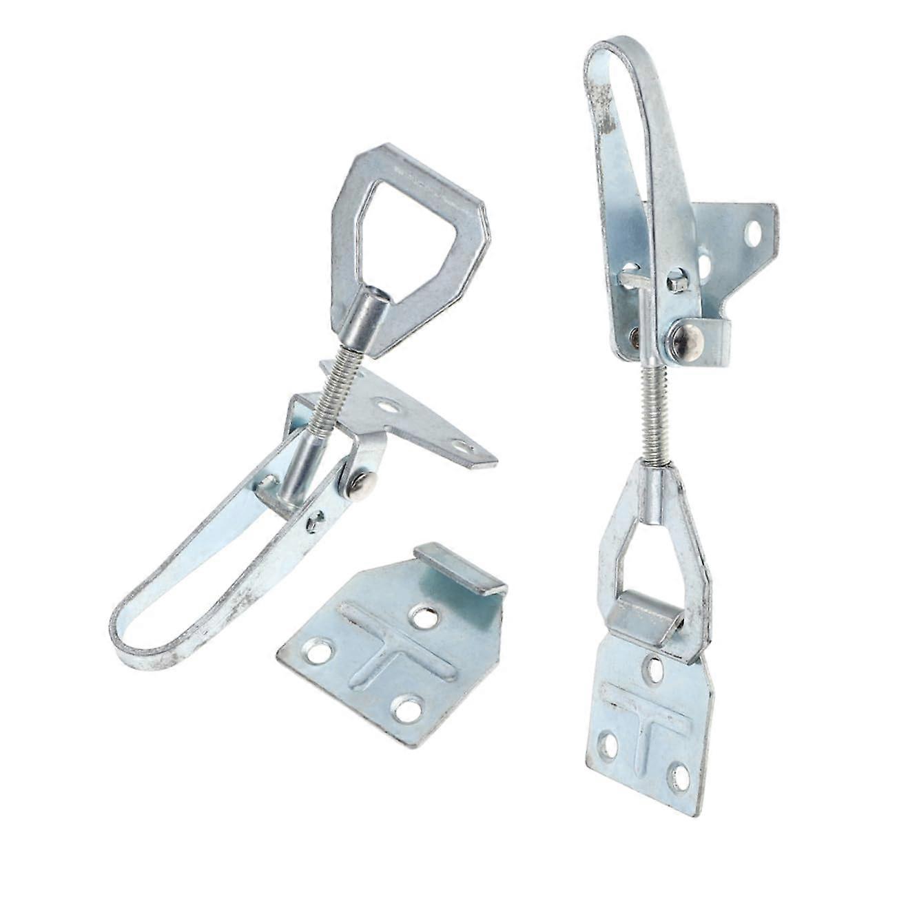 2pcs Beehive Fastening Tool Adjustable Toggle Clamp Hasp Clamp Beehive Fastening Tool Beekeeping Box Buckle Tool Beekeepers Equipment