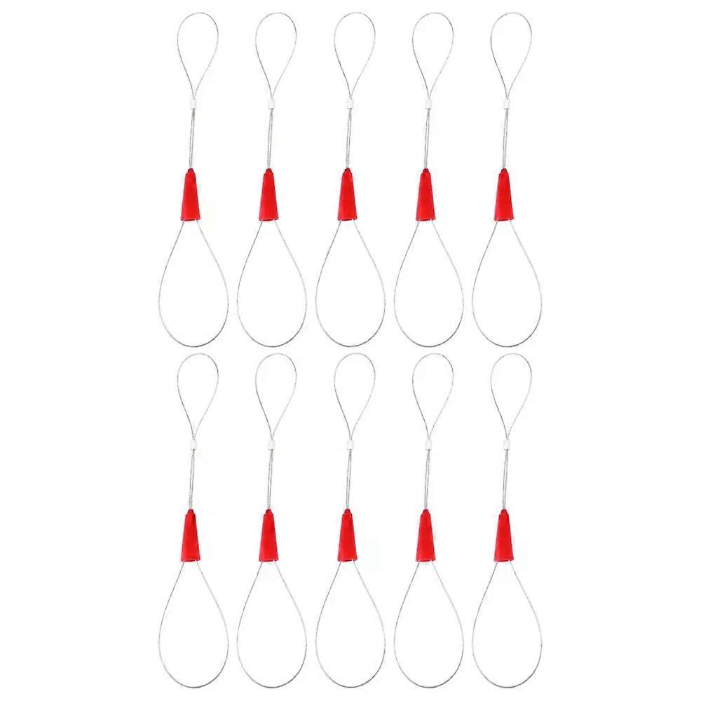 Cable Pulling Aid, 10 Pcs Threader Wire Fastener Hand Tool for Fish Tape Cable Installation