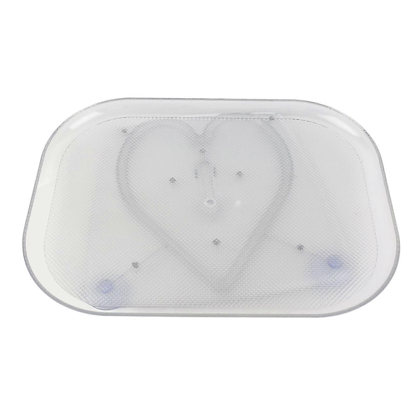 Clear Rectangular Lazy Susan Turntable Organizer 11.8"x15.7" PC Tray