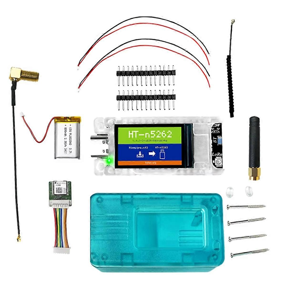 T114 V2 Meshtastic Tracker Nordic NRF52840 SX1262 LoRaWAN LoRa for Devboard TFT Display BLE WiFi 86