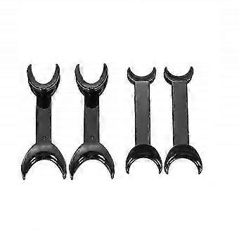 4-Piece T-Shaped Intraoral Cheek & Lip Retractor with Double Head for Dental Procedures