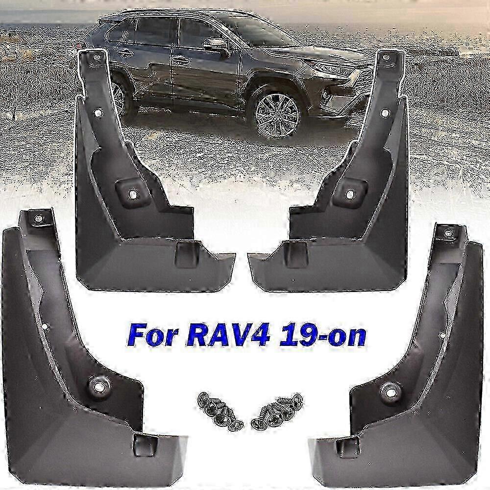 Mudguards for Toyota RAV4 2019-2023 - complete front rear set