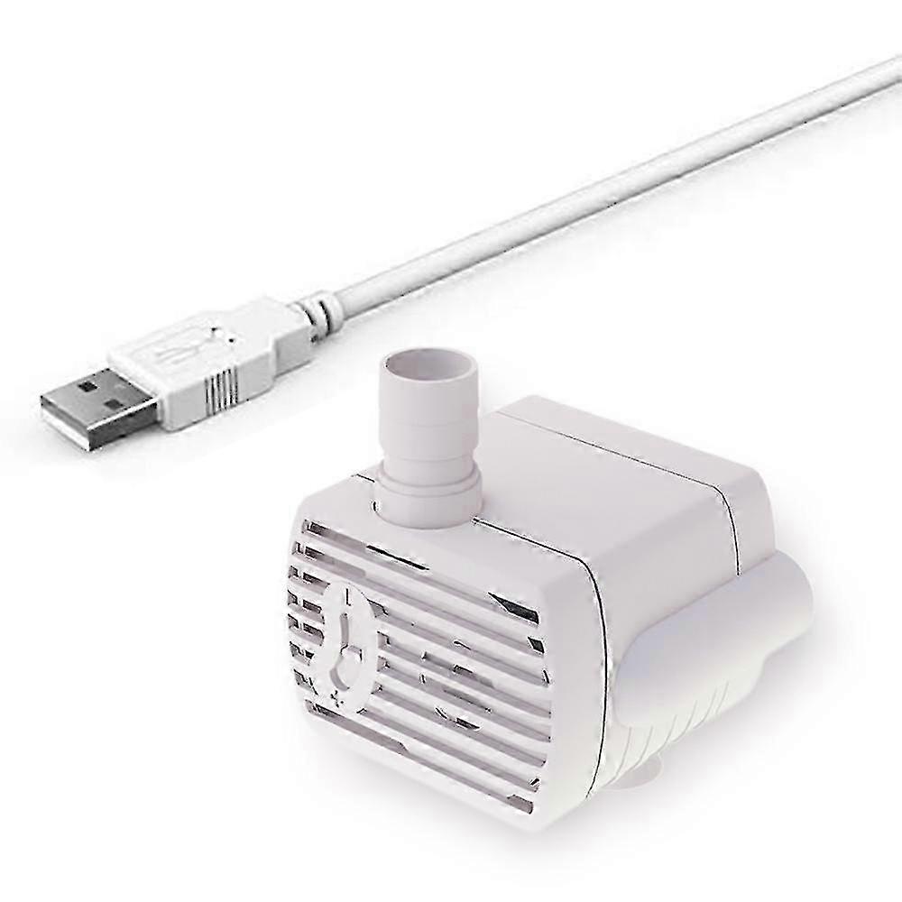 Ultra Quiet Water Pump for Pet Water Fountains USB Submersible Wate...