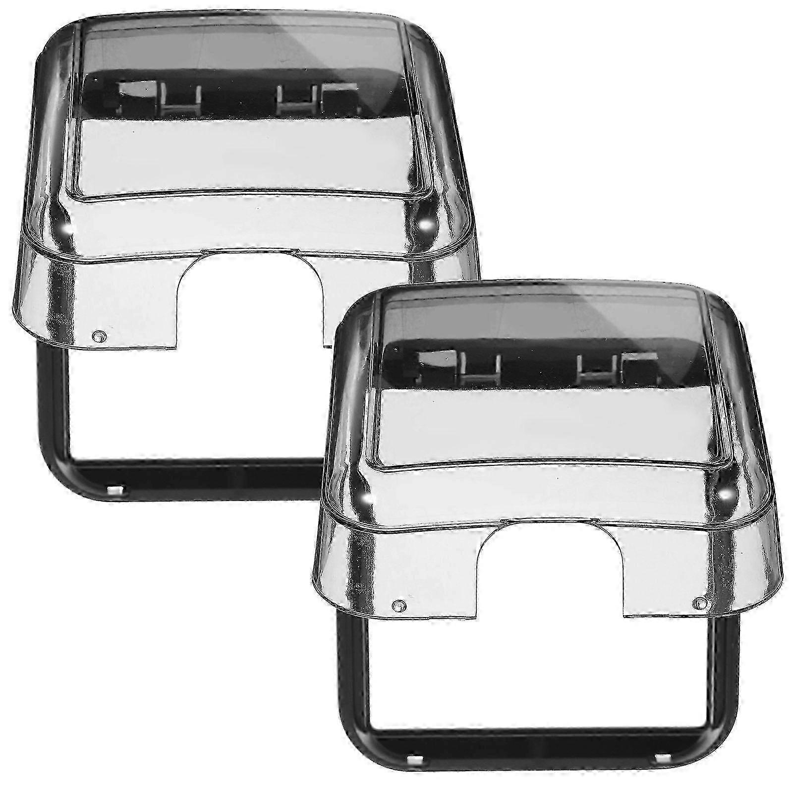 2pcs Wall Socket Covers, Outlet Protective Cover for Bathroom Edition 0827