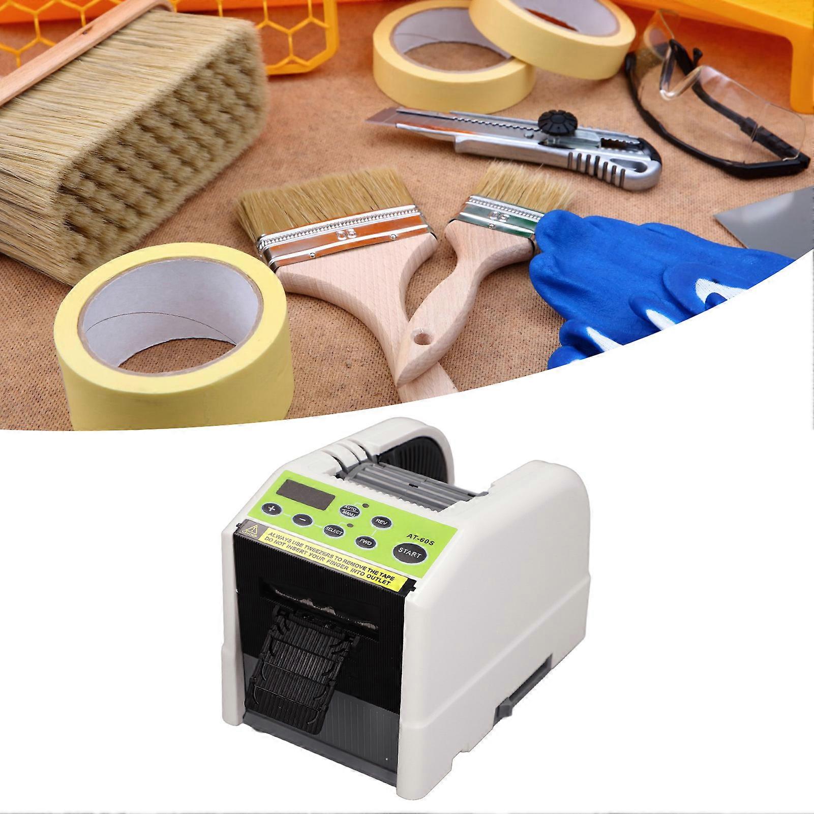 Automatic Tape Dispenser 6-60mm Width 5-999mm Length US Plug