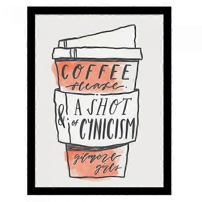 Gilmore Girls Cynicism Framed Poster