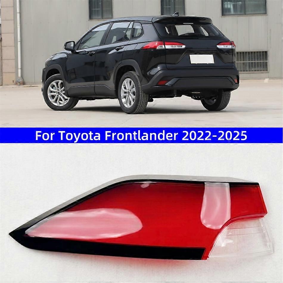 For Toyota Frontlander 2022 2023 2024 2025 Taillight Shell Tail Lamp Cover Turn Signal Light Mask Replace Original Lampshade-Left